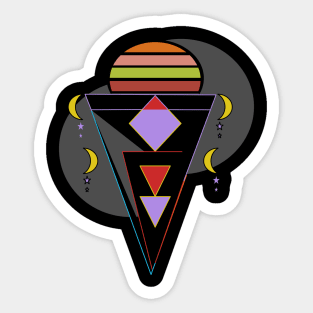 mystical Sticker